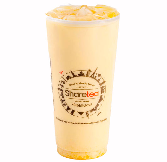 Mango Green Milk Tea